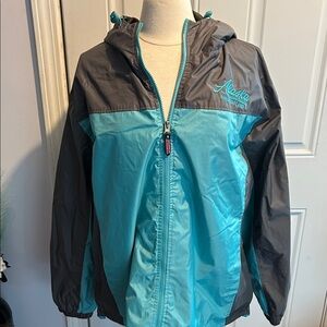 Women's Teal and Gray Jacket